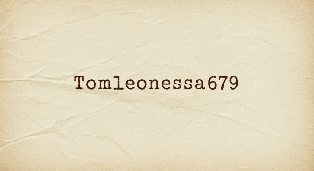 Tomleonessa679: A Complete Overview of Digital Identity